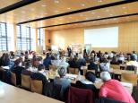 Die Präsentationen fanden im großen Saal des LISA statt