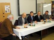 Während der Rede des Finanzministers